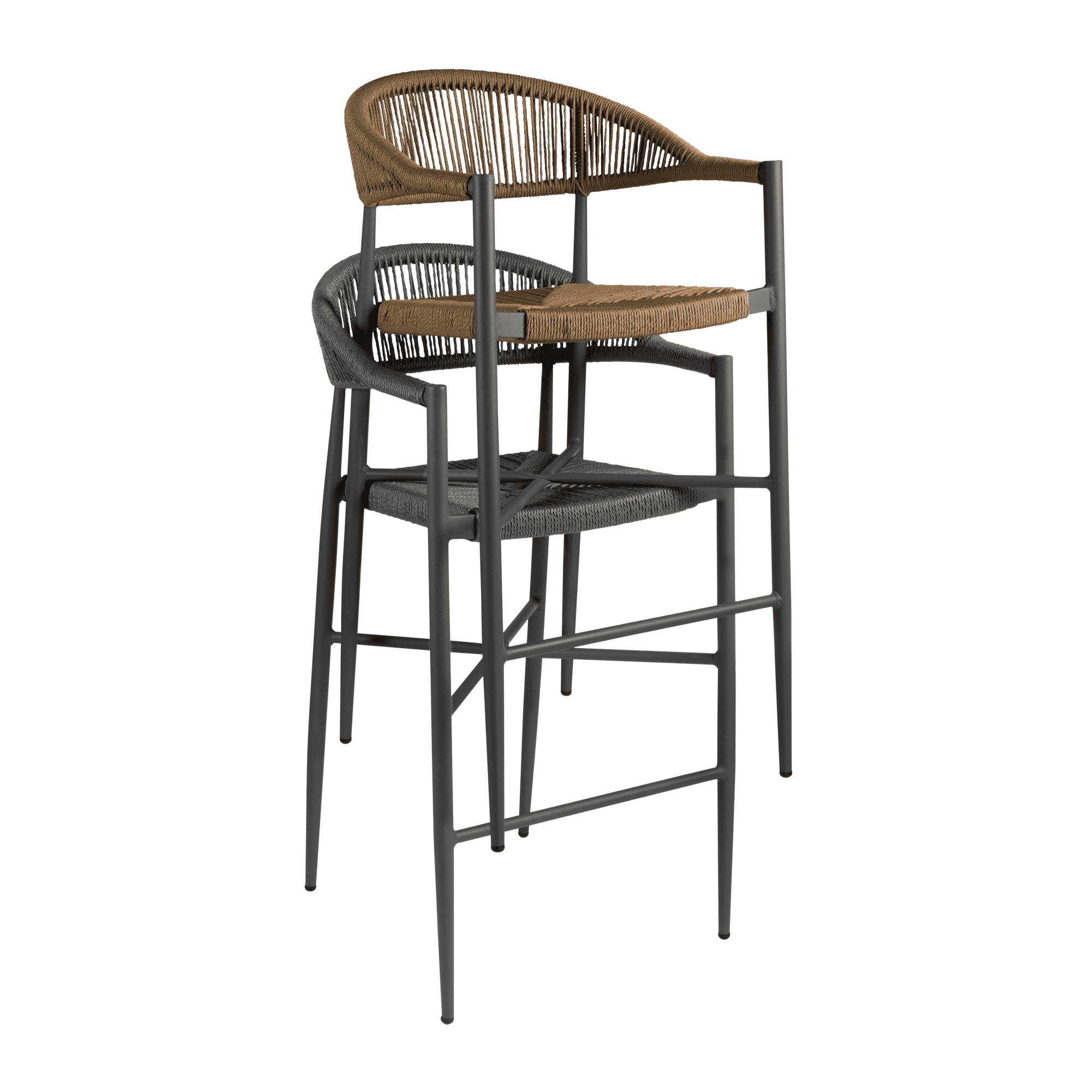 Atlantic Stacking Bar Stool - Natural