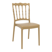 Napoleon Stacking Side Chair - Gold