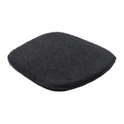 Nina Stacking Side Chair Seat Pad - Black