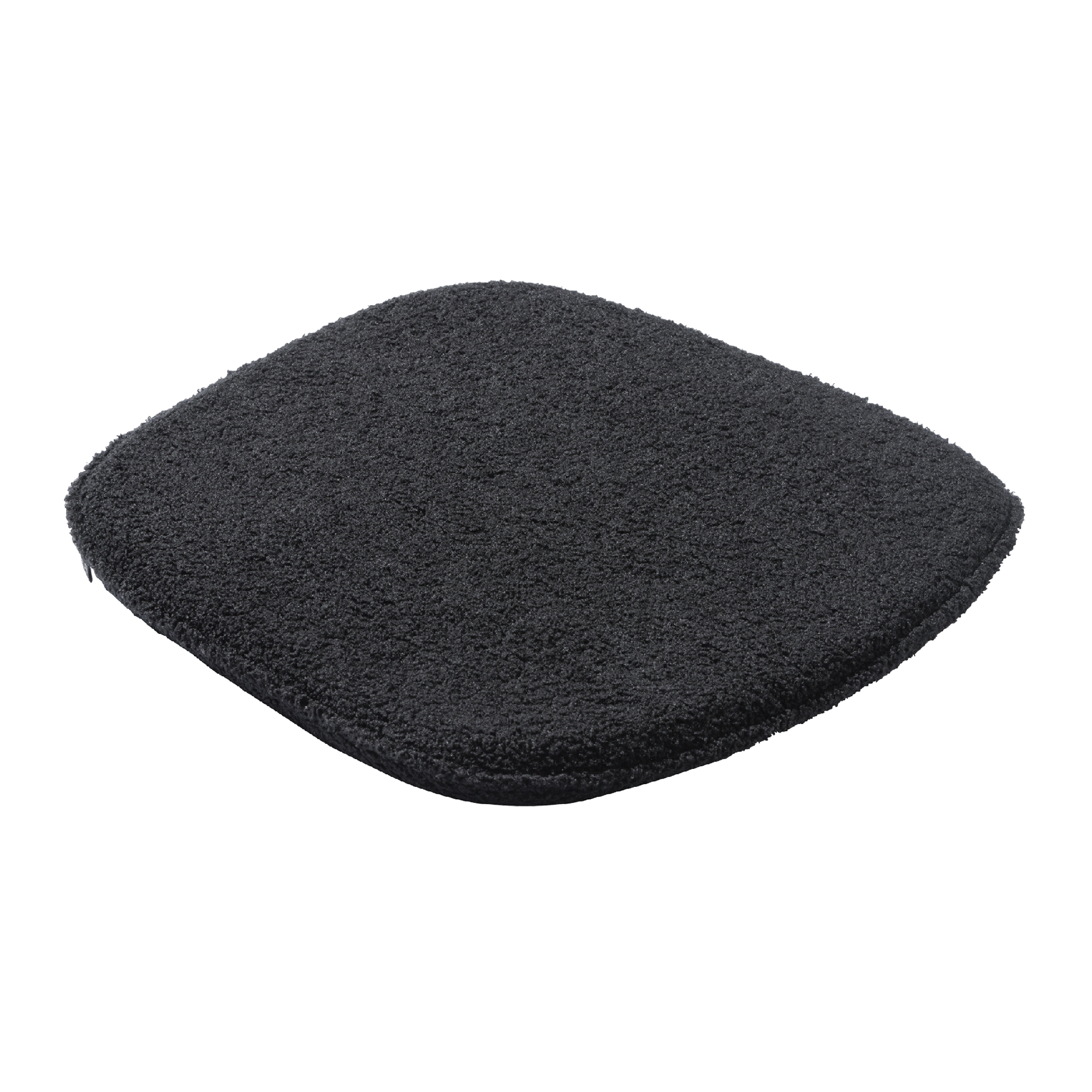 Nina Stacking Side Chair Seat Pad - Black