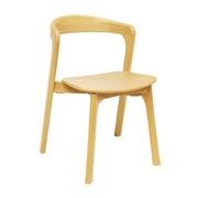 Nina Stacking Side Chair - Natural Oak