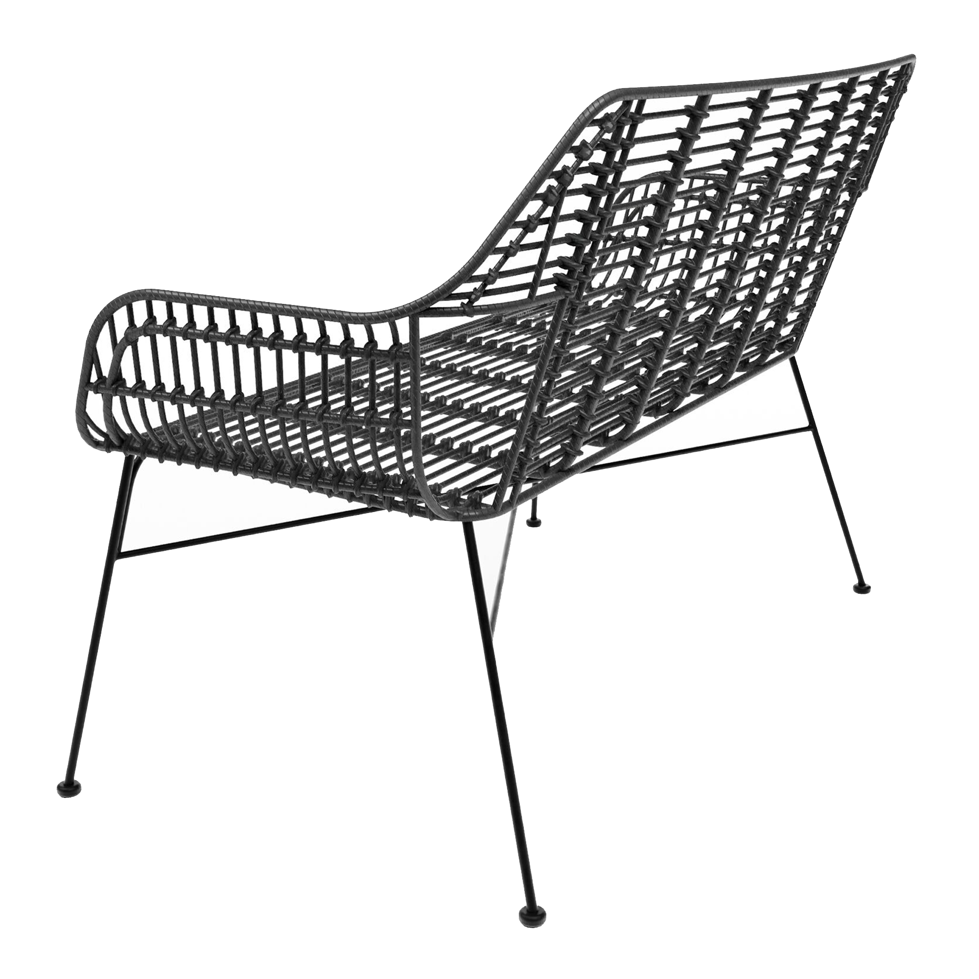 Palm Stacking Sofa - Black