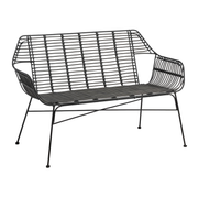 Palm Stacking Sofa - Black