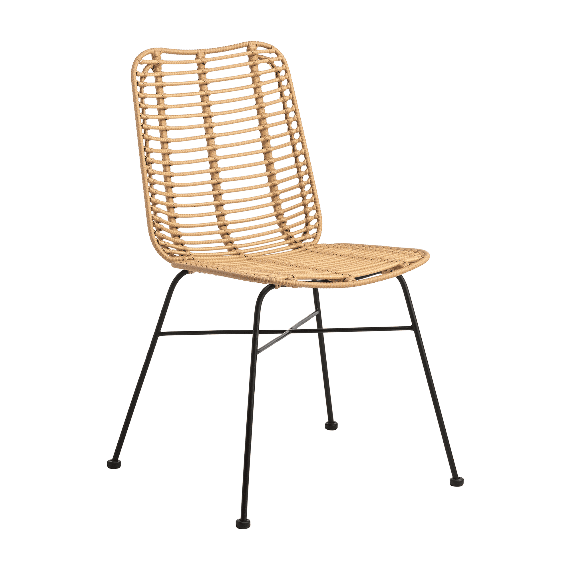Palm Stacking Side Chair - Natural