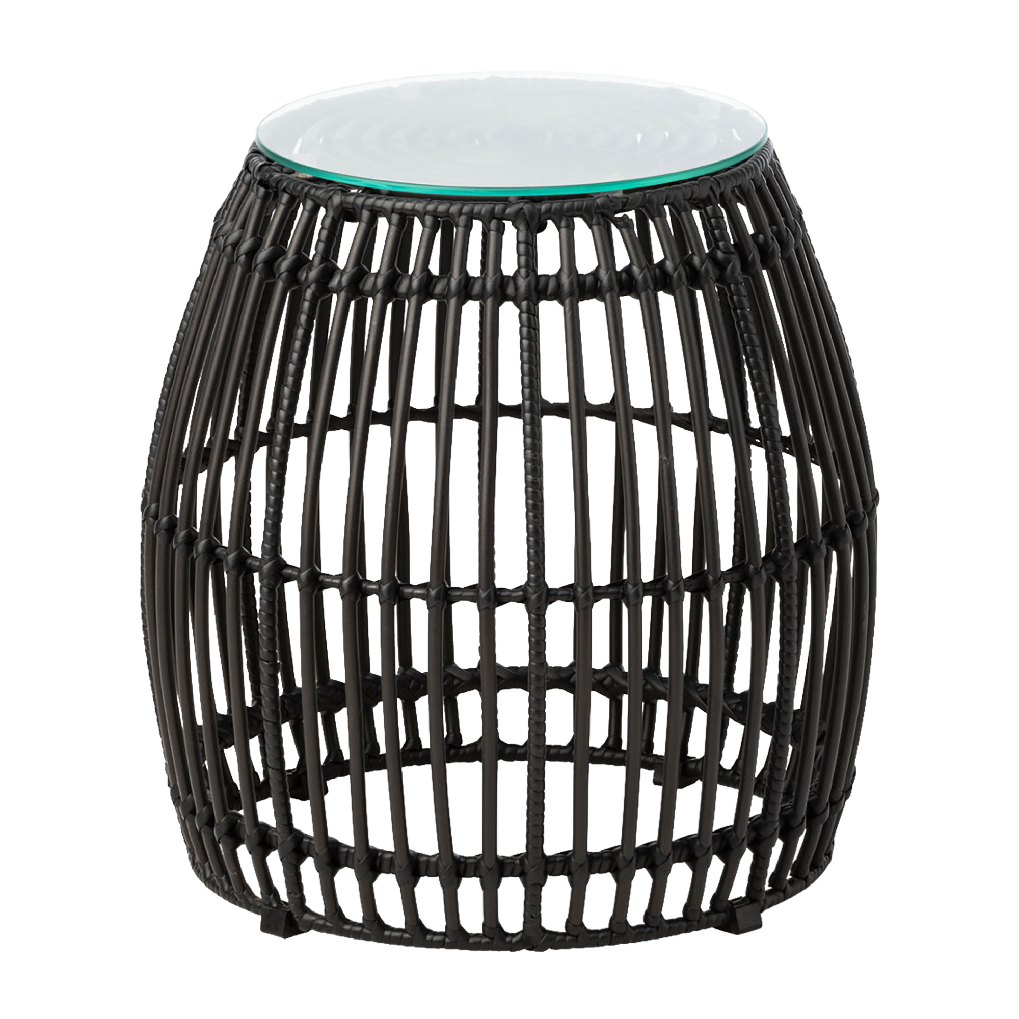 Palm Stacking Side Table - Black