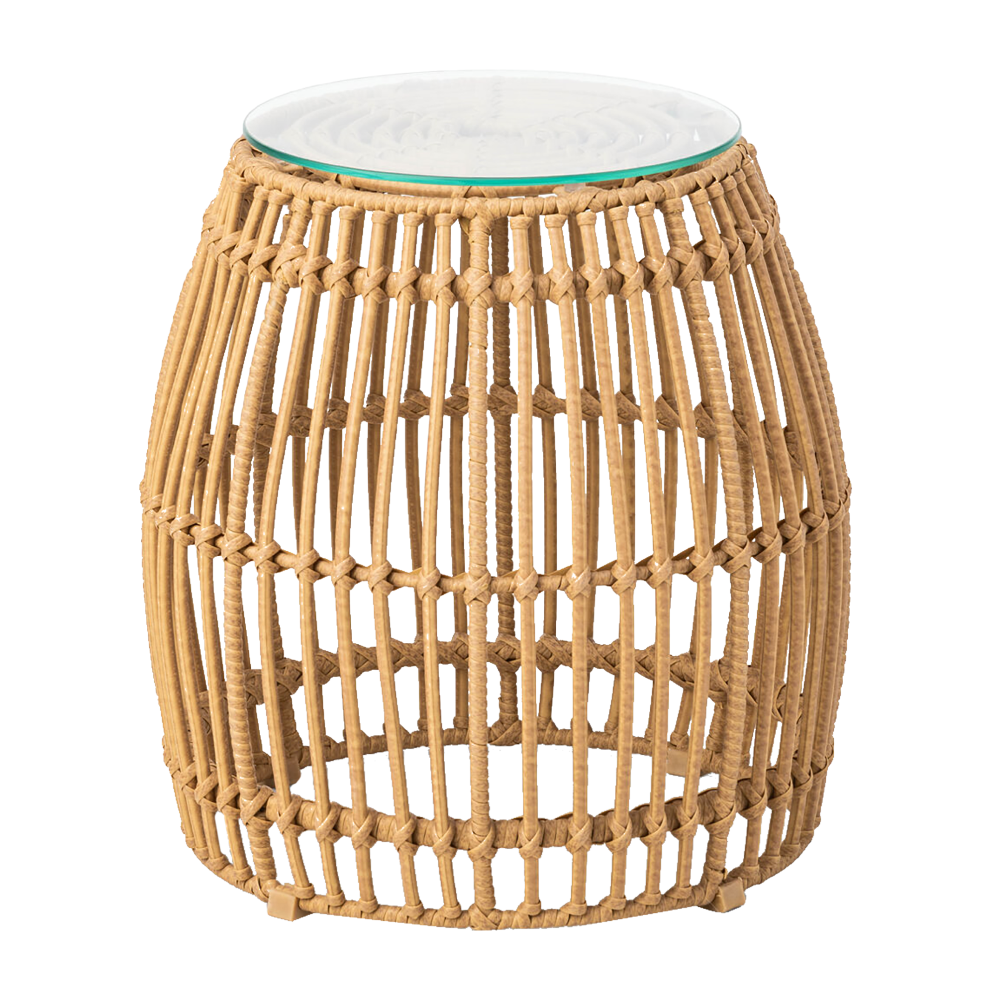Palm Stacking Side Table - Natural