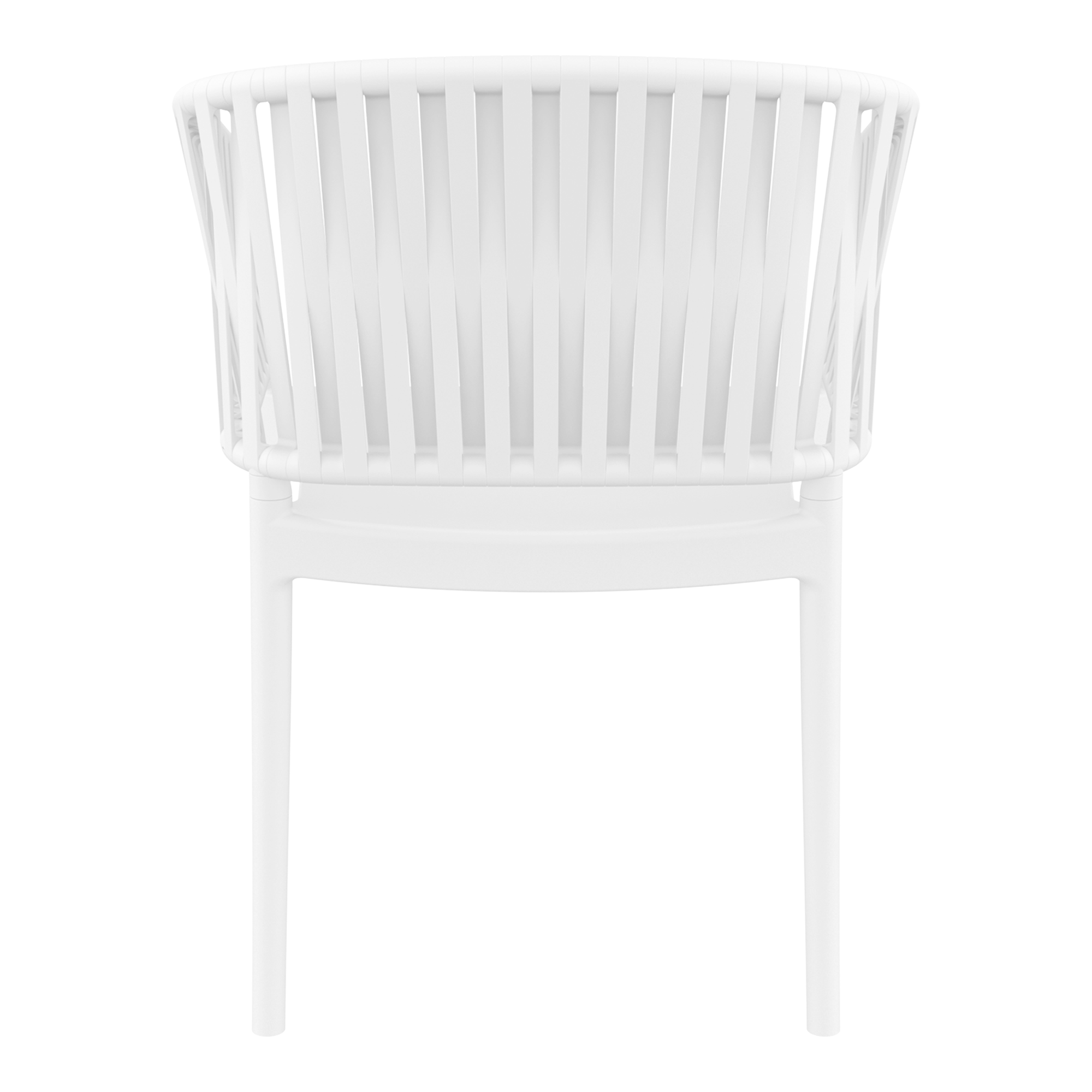 Portofino Stacking Armchair - White