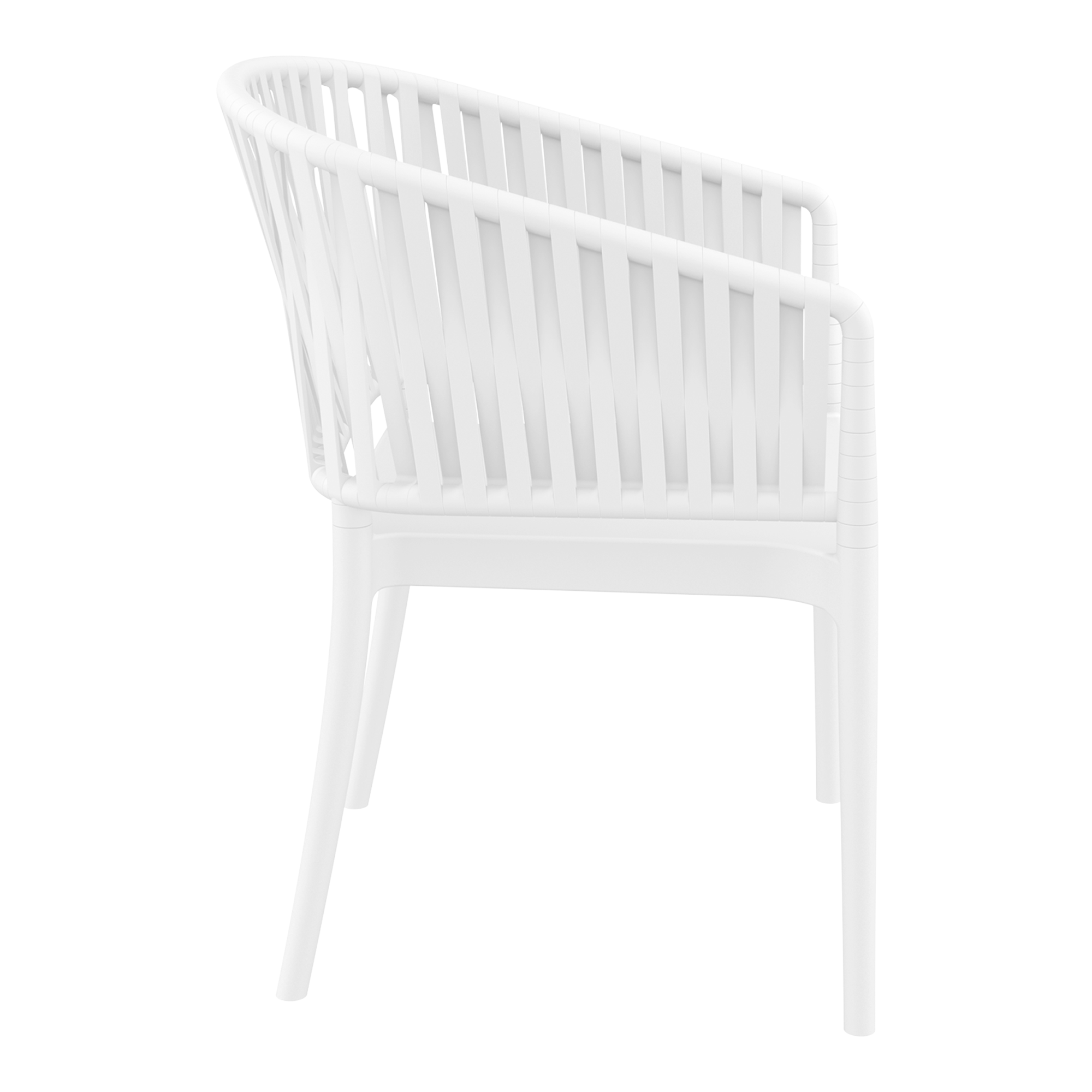 Portofino Stacking Armchair - White
