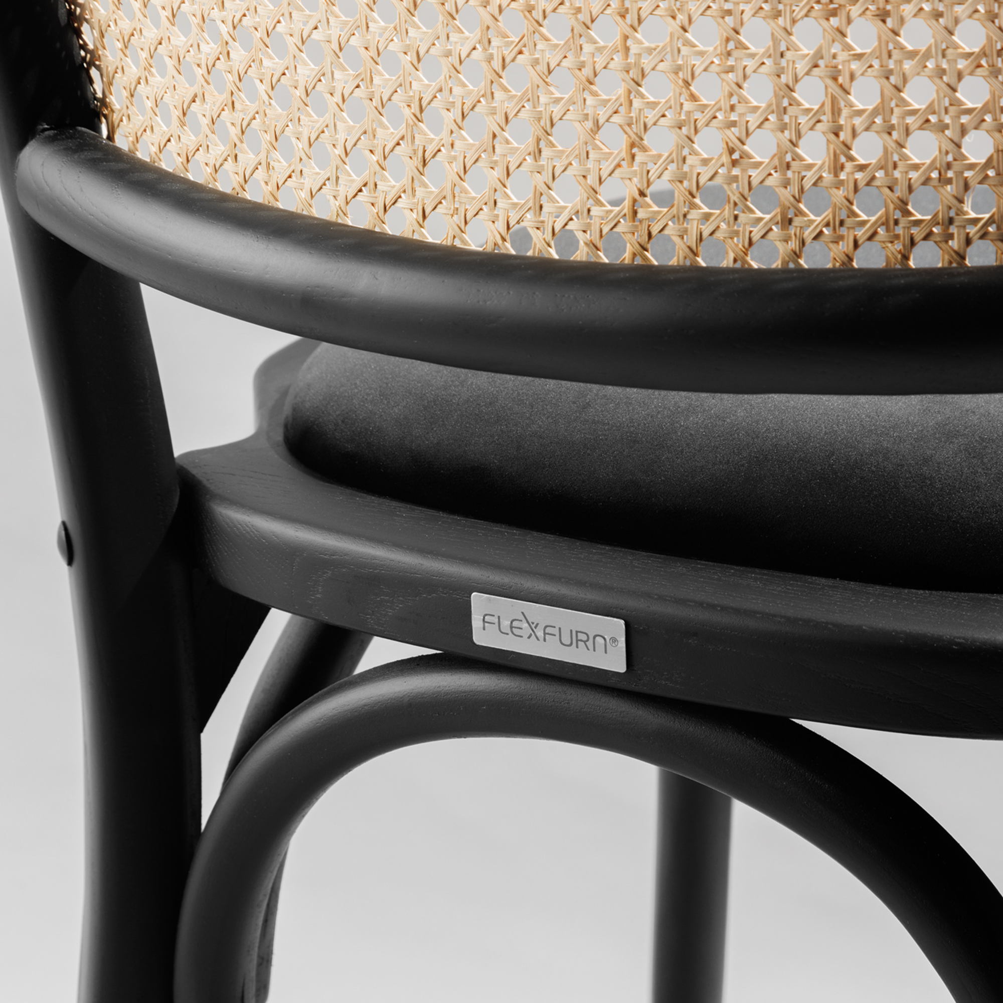 Ronda Stacking Side Chair Seat Pad - Natural Rattan