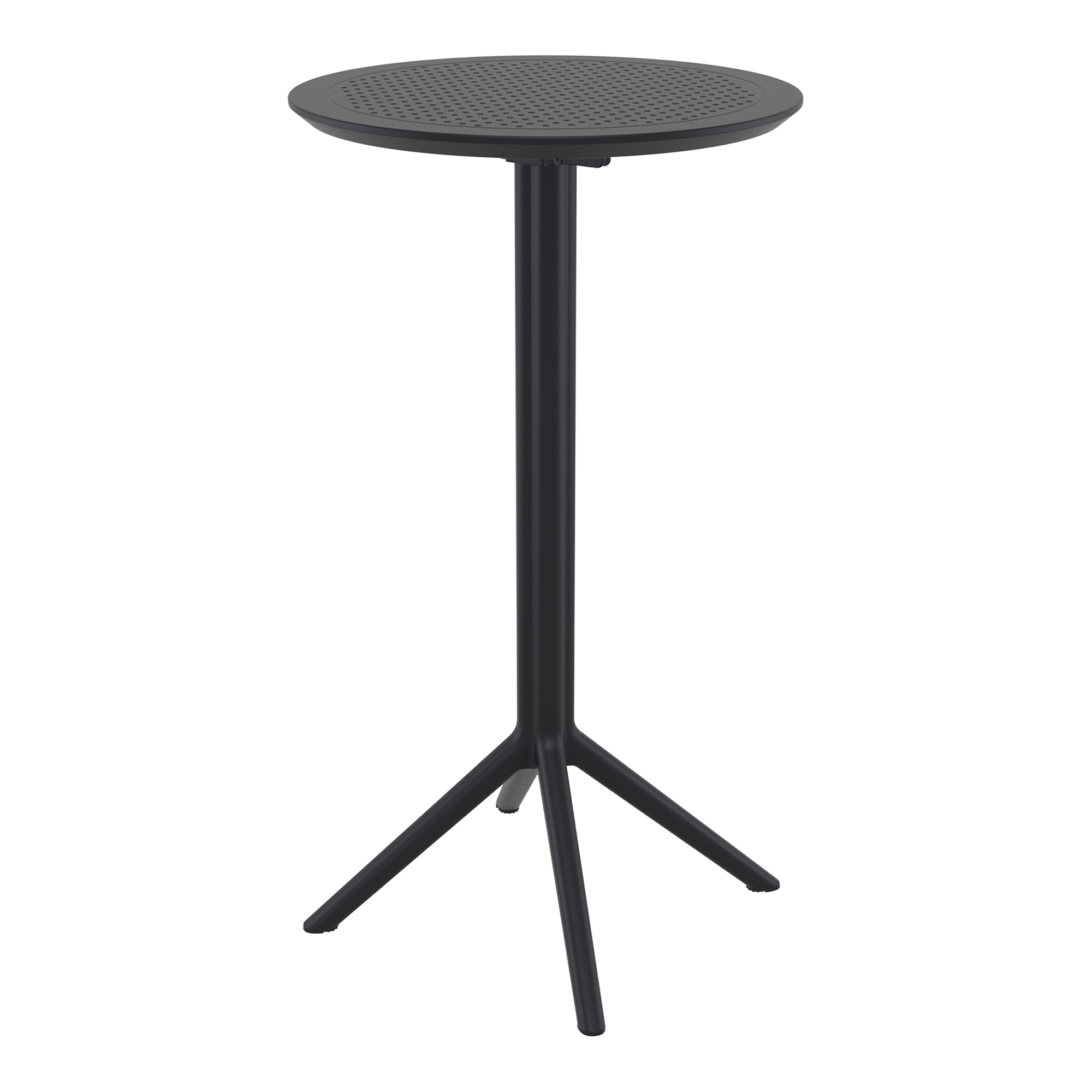 Sky Folding Bar Table - 60cm Diameter - Black