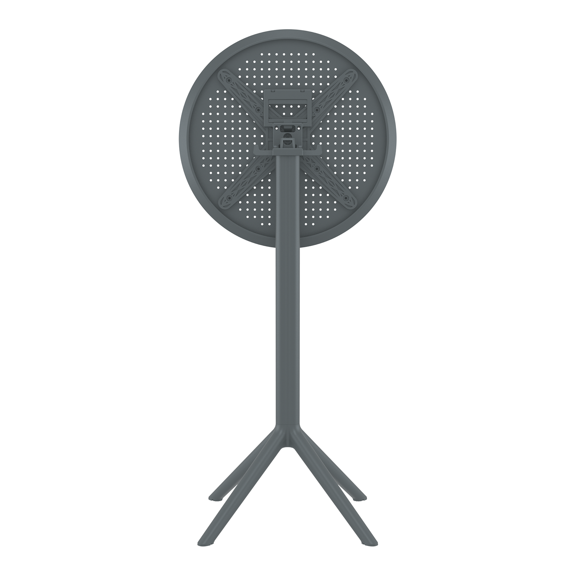 Sky Folding Bar Table - 60cm Diameter - Dark Grey