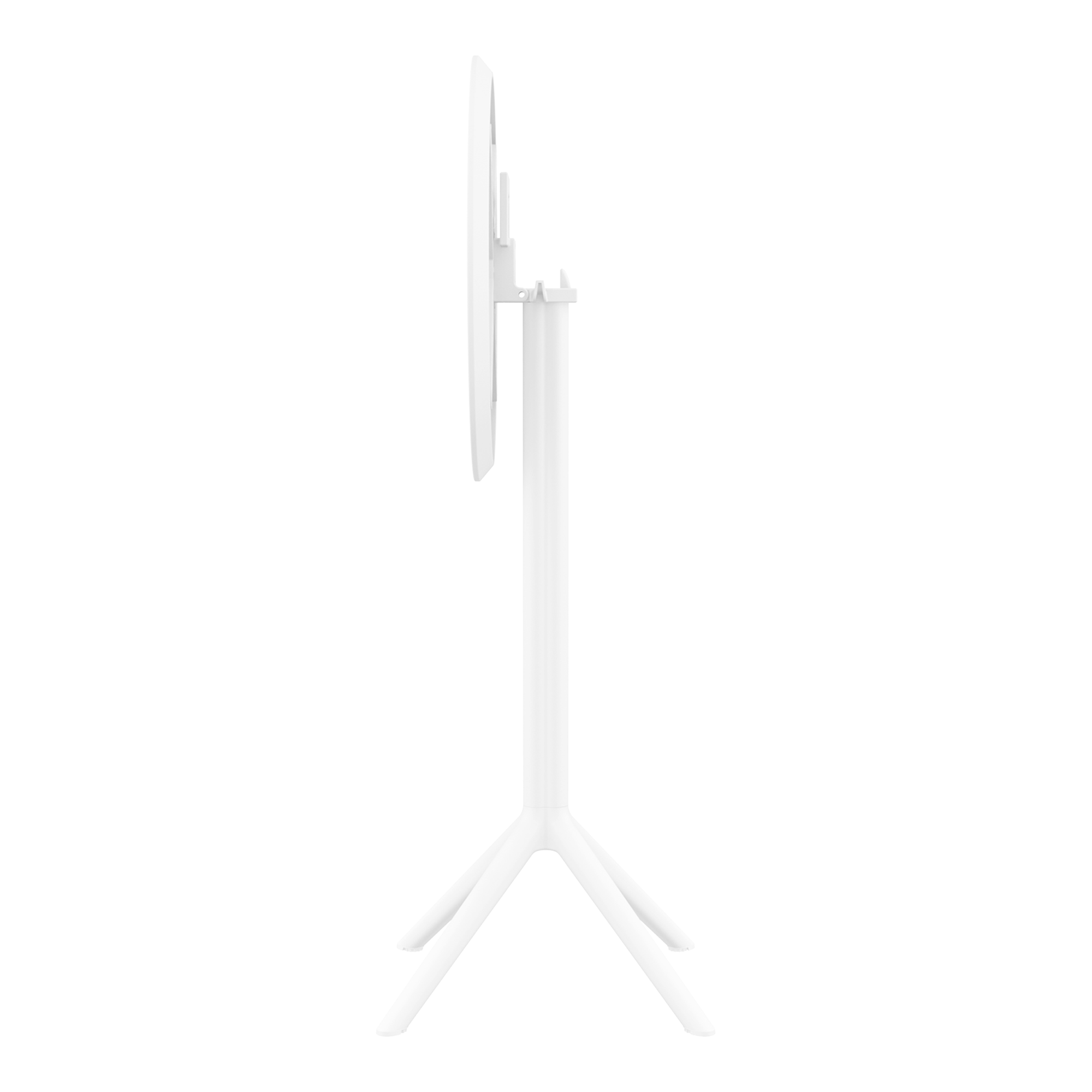 Sky Folding Bar Table - 60cm Diameter - White