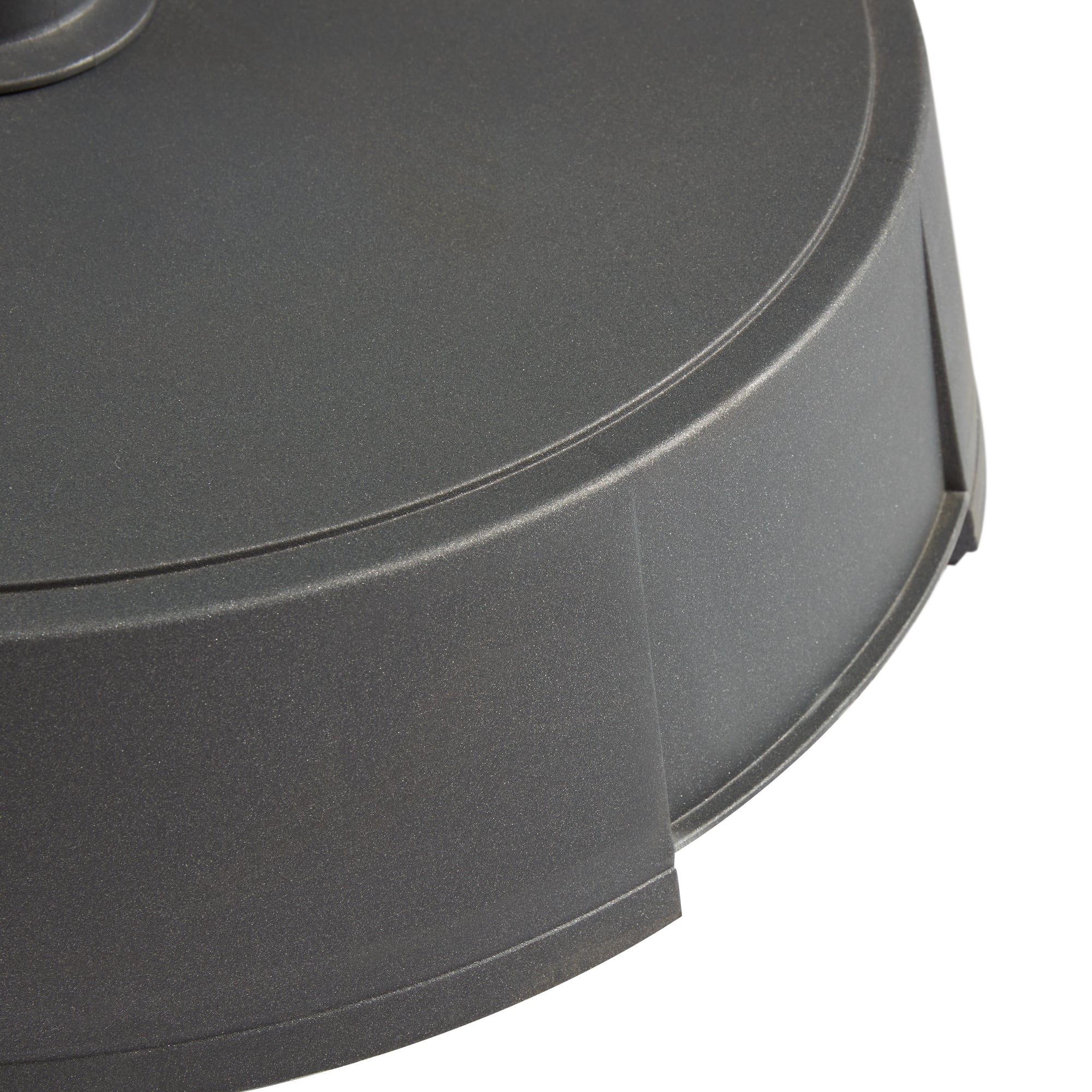 Sparta Black Round Parasol Base - 30kg